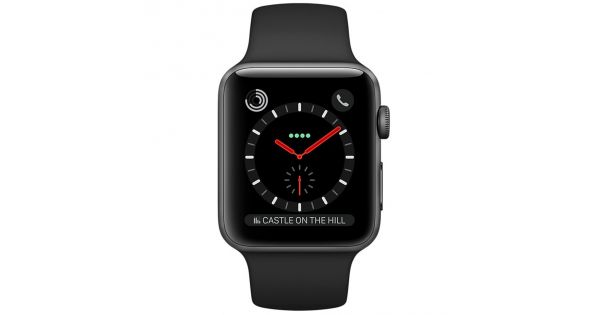 Apple Watch Series 3 Lte 38 Mm Stal Chernyj Kosmos Chernyj Mqjw2 Kupit V Internet Magazine 5 Zvyozd