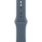 Apple Watch Series 11 42 mm, Space Grey Aluminium Anchor Blue Sport Band