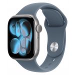 Apple Watch Series 11 42 mm, Space Grey Aluminium Anchor Blue Sport Band