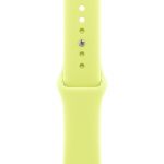 Apple Watch Series 11 42 mm, Silver Aluminium Neon Yellow Sport Band