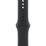 Apple Watch Series 11 46 мм (алюминиевый корпус, черный/черный, спортивный силиконовый ремешок)