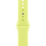 Apple Watch Series 11 46 mm, Silver Aluminium Neon Yellow Sport Band