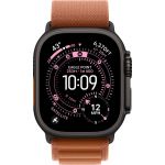 Apple Watch Ultra 3 LTE 49 мм (титановый корпус, черный/терракота, текстильный ремешок)