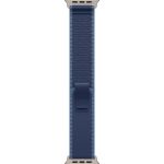 Apple Watch Ultra 3 LTE 49 мм (титановый корпус, природный/синий, нейлоновый ремешок)