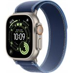 Apple Watch Ultra 3 LTE 49 мм (титановый корпус, природный/синий, нейлоновый ремешок)