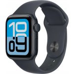 Apple Watch SE 3 40 мм (алюминиевый корпус, полуночный/полуночный, спортивный силиконовый ремешок)