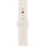 Apple Watch SE 3 40 мм (алюминиевый корпус, звездный свет/звездный свет, спортивный силиконовый ремешок)