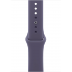 Apple Watch Series 11 46 мм (алюминиевый корпус, серебристый/фиолетовый туман, спортивный силиконовый ремешок)