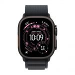 Apple Watch Ultra 3 49 мм, Black Titanium Black Alpine Loop