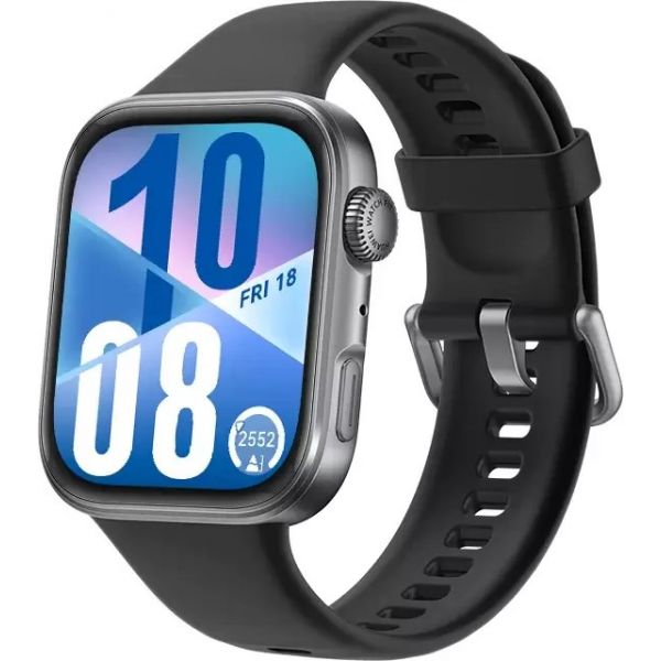 Huawei Watch FIT 4 (черный, с черным силиконовым ремешком, международная версия)